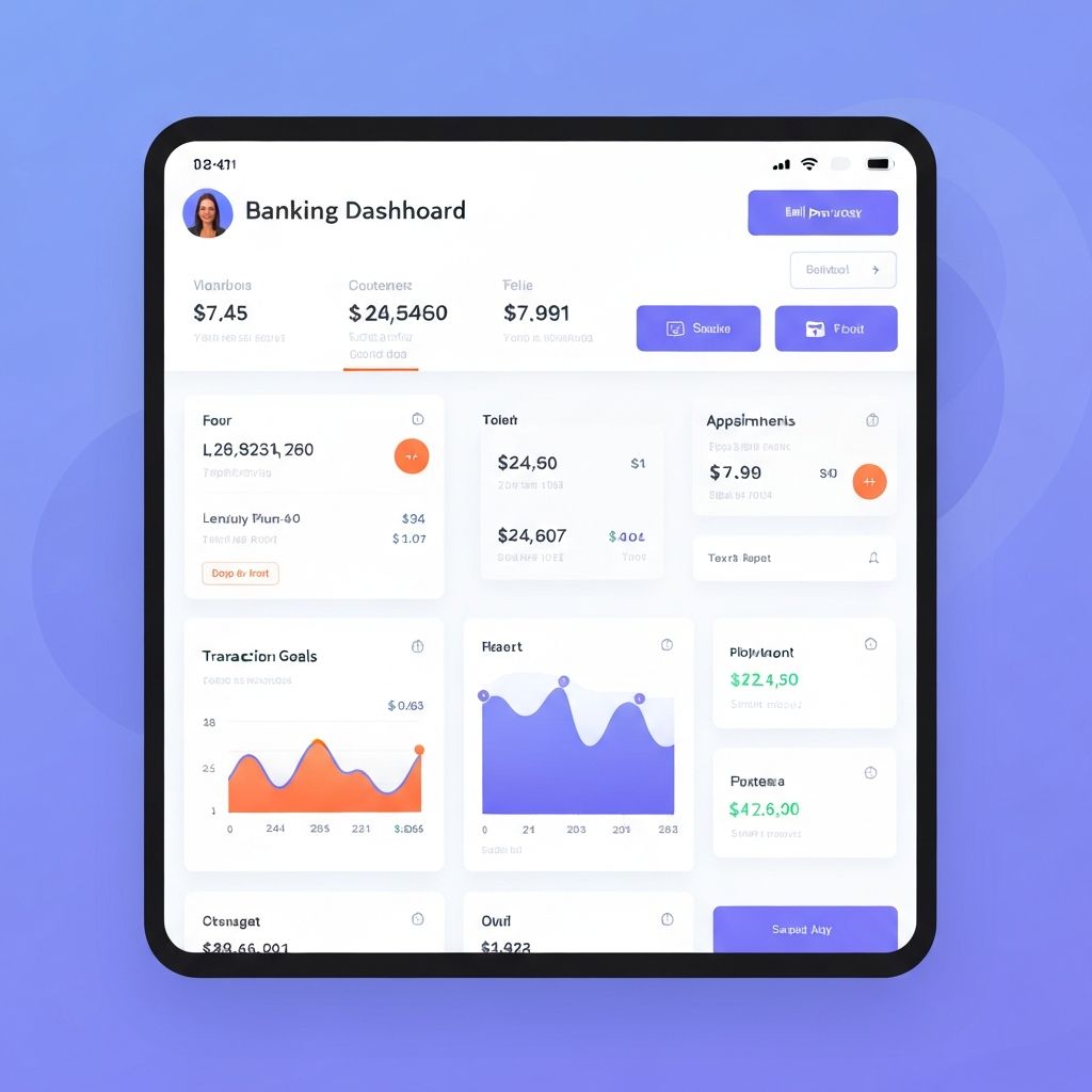 Banking Dashboard Redesign
